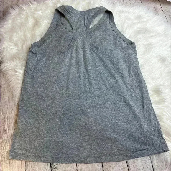 Nike Retro Racerback Activewear Tank Gray Size L - Picture 4 of 6
